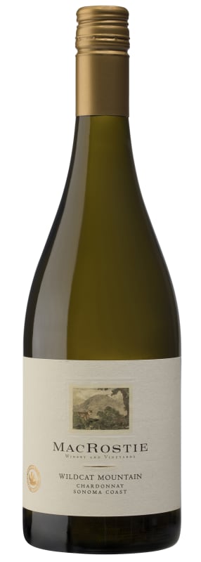 MacRostie Wildcat Mountain Chardonnay 2018 Front Bottle Shot