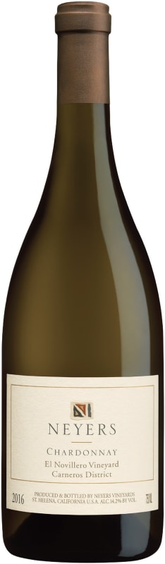 Neyers El Novillero Chardonnay 2016 Front Bottle Shot