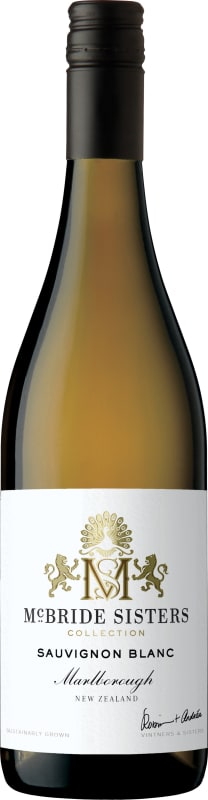McBride Sisters Marlborough Sauvignon Blanc 2020 Front Bottle Shot