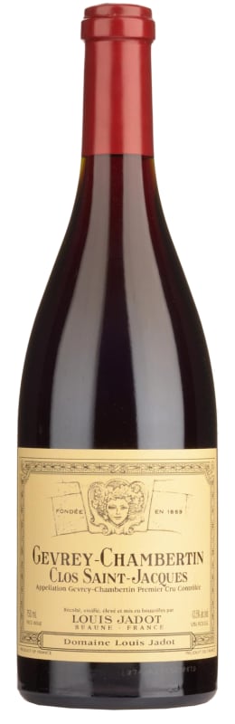 Louis Jadot Gevrey-Chambertin Clos St. Jacques Premier Cru (1.5 Liter Magnum) 2017 Front Bottle Shot