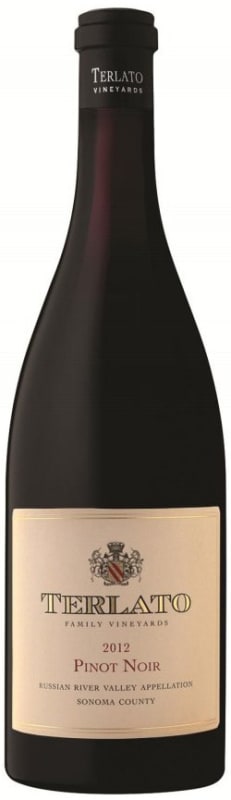 Terlato Family Vineyards Pinot Noir 2012 Front Bottle Shot