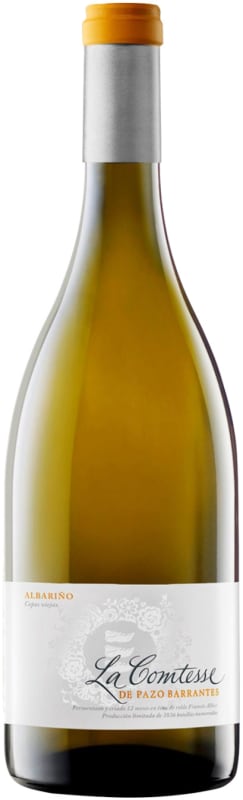 Pazo de Barrantes La Comtesse Albarino 2014 Front Bottle Shot