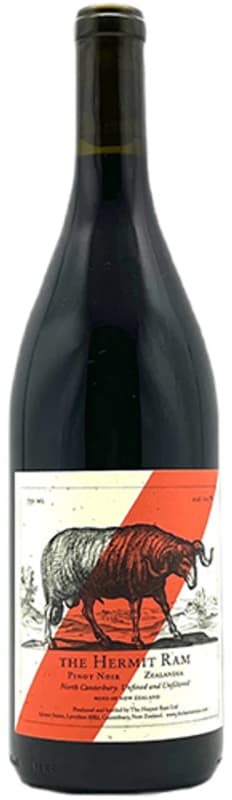 The Hermit Ram Zealandia Pinot Noir 2020 Front Bottle Shot
