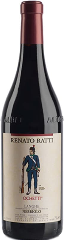 Renato Ratti Ochetti Nebbiolo 2017 Front Bottle Shot