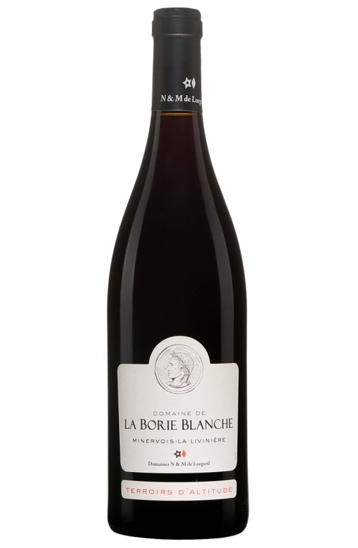 Lorgeril Domaine de la Borie Blanche La Liviniere Terroirs d'Altitude 2019 Front Bottle Shot