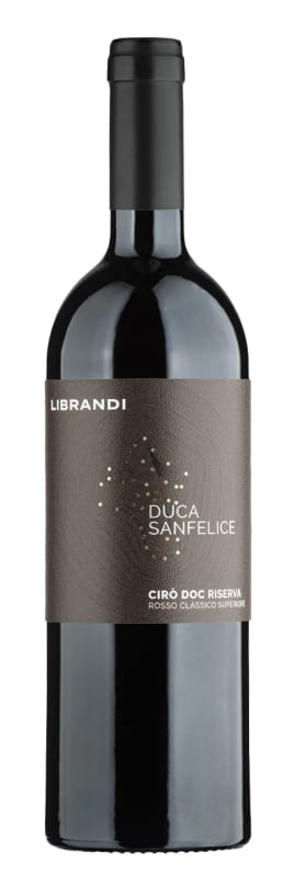 Librandi Ciro Duca San Felice Rosso Classico Superiore 2022 Front Bottle Shot