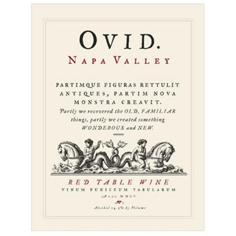 OVID (1.5 Liter Magnum) 2010 Front Label