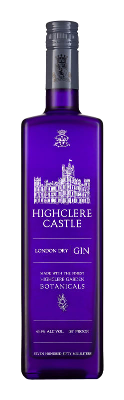Highclere Castle London Dry Gin Front Bottle Shot