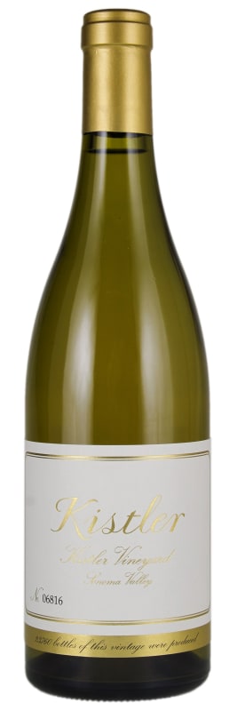 Kistler Vineyards Kistler Vineyard Chardonnay 2017 Front Bottle Shot