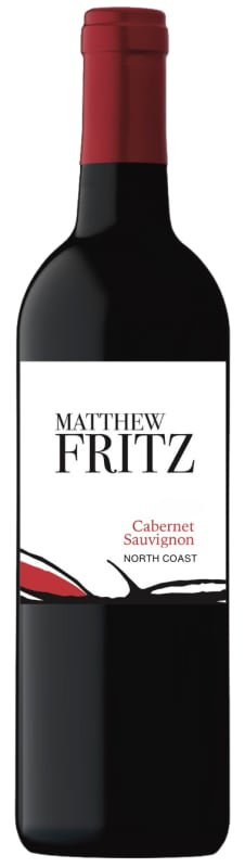 Matthew Fritz Cabernet Sauvignon 2022 Front Bottle Shot