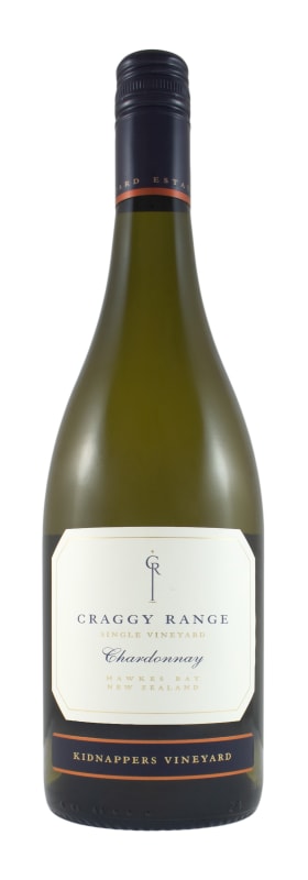 Craggy Range Winery Kidnappers Vineyard Chardonnay 2018 Front Bottle Shot