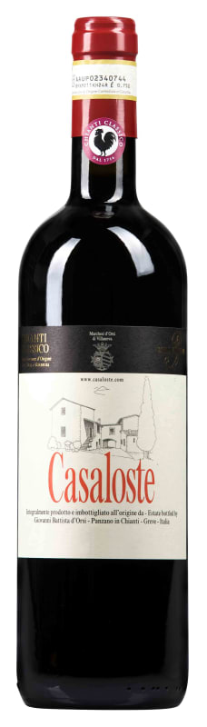 Casaloste Chianti Classico 2021 Front Bottle Shot