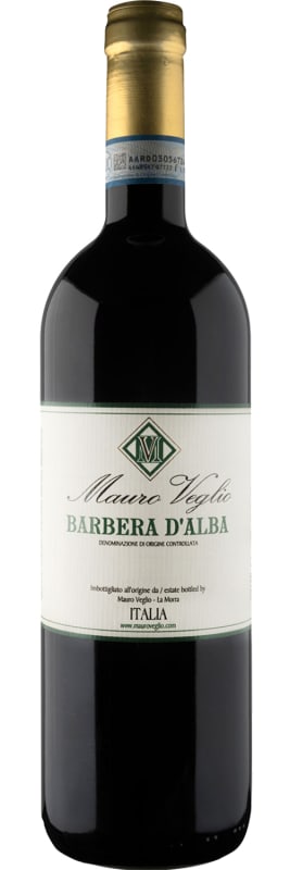 Mauro Veglio Barbera d'Alba 2021 Front Bottle Shot