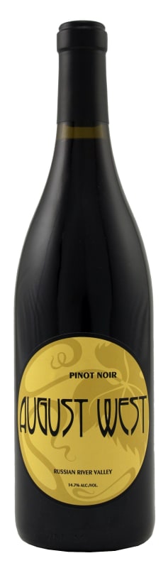 August West Russian River Valley Pinot Noir 2018 Front Bottle Shot