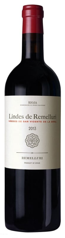Remelluri Lindes de Remelluri de San Vicente 2013 Front Bottle Shot