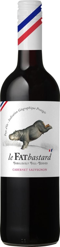 Fat Bastard Cabernet Sauvignon 2021 Front Bottle Shot