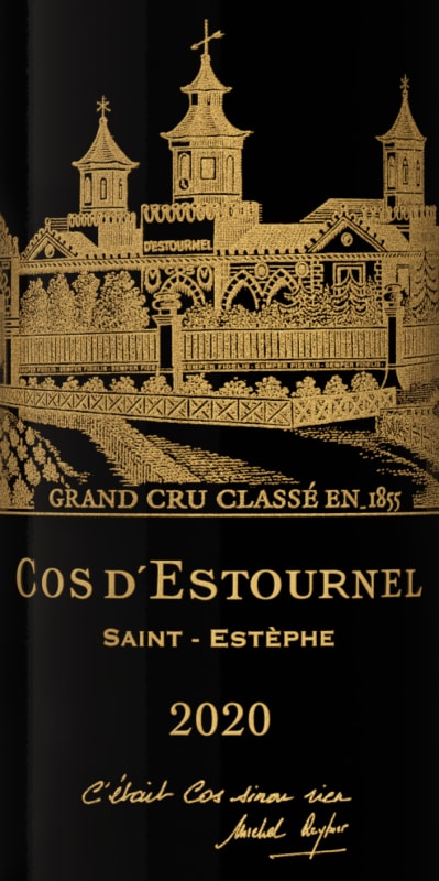 Chateau Cos d'Estournel (1.5 Liter Magnum) 2020 Front Label
