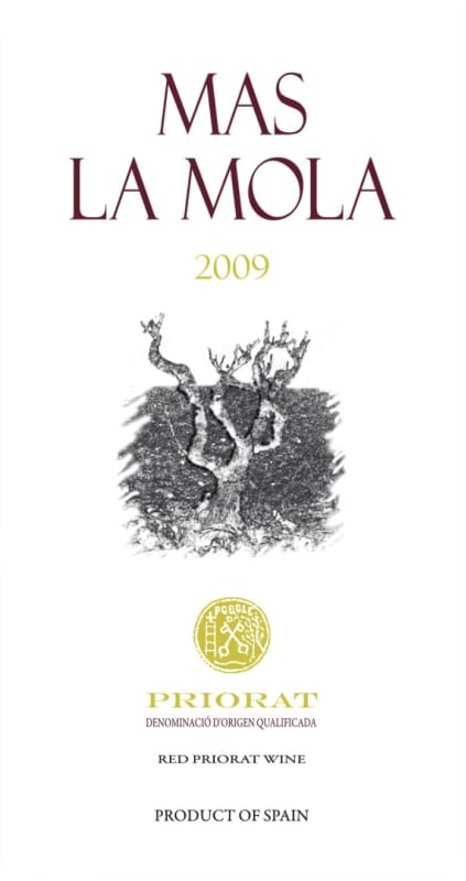 Mas La Mola Mas La Mola DOCa 2009 Front Label
