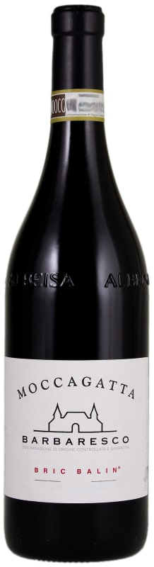 Moccagatta Barbaresco Bric Balin 2019 Front Bottle Shot