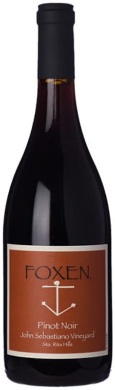 Foxen John Sebastiano Vineyard Pinot Noir 2016 Front Bottle Shot