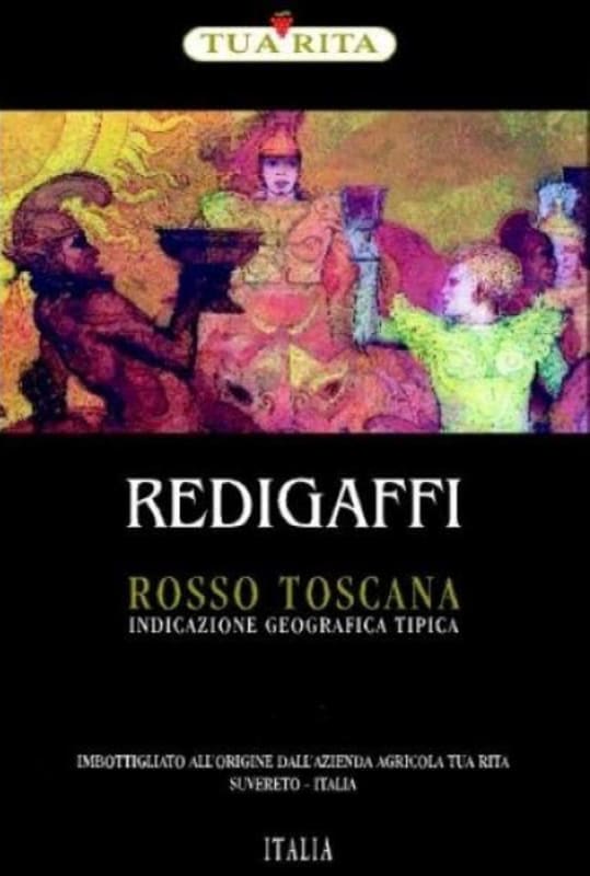Tua Rita Redigaffi 1997 Front Label