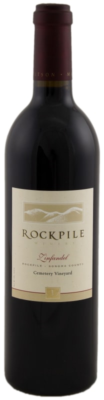 Mauritson Rockpile Cemetery Vineyard Zinfandel 2014 Front Bottle Shot