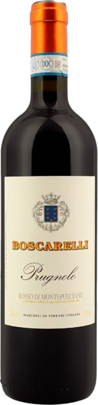 Boscarelli Prugnolo Rosso di Montepulciano 2023 Front Bottle Shot