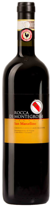 Rocca di Montegrossi San Marcellino Chianti Classico Gran Selezione 2012 Front Bottle Shot