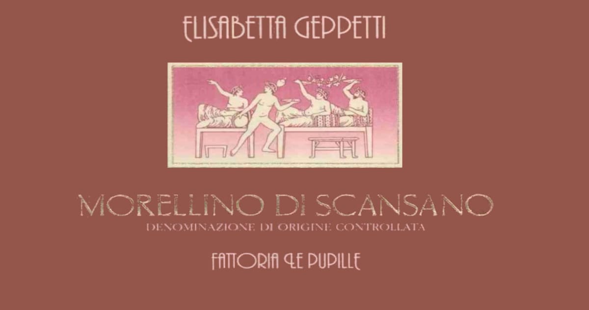 Fattoria Le Pupille Morellino Di Scansano 2004 Front Label