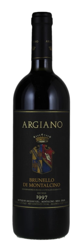 Argiano Brunello di Montalcino 1997 Front Bottle Shot