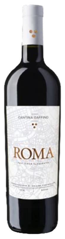 Cantina Gaffino Roma DOP 2017 Front Bottle Shot