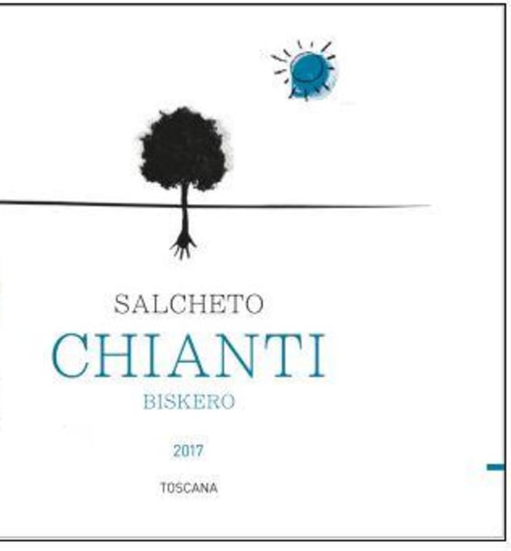 Salcheto Chianti Biskero 2020 Front Label