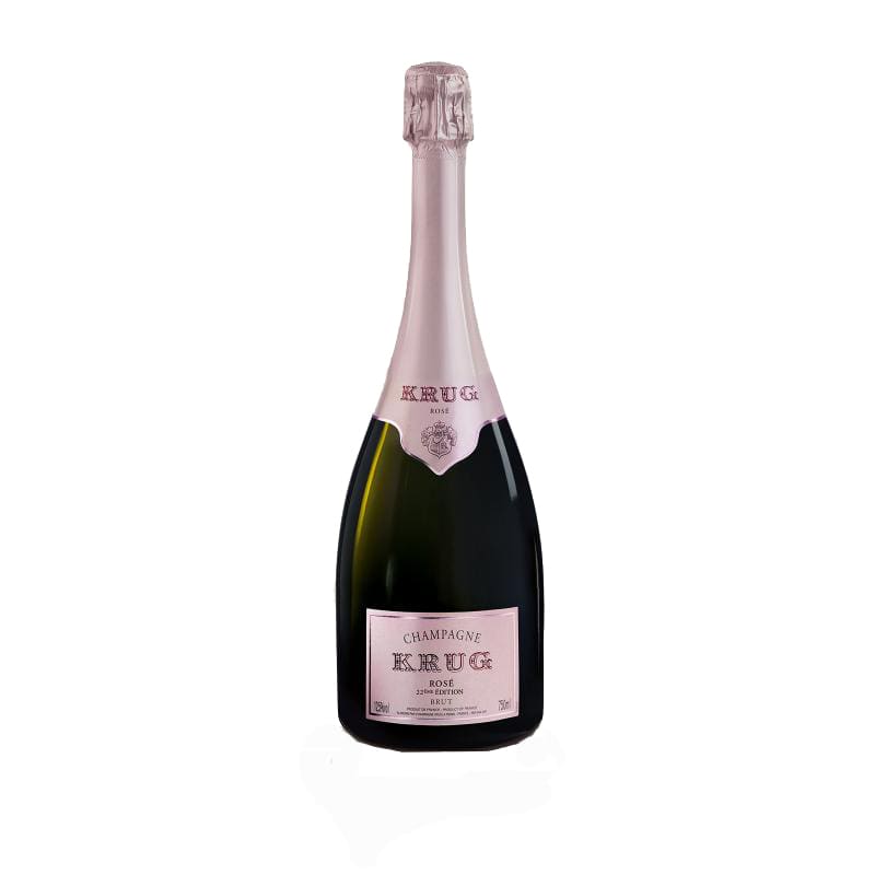 Krug Brut Rose (22nd Edition) with Gift Box Front Bottle Shot