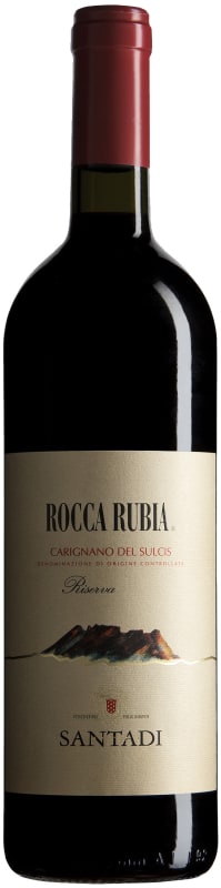Santadi Rocca Rubia Carignano del Sulcis Riserva 2015 Front Bottle Shot