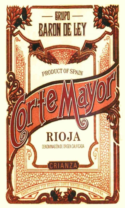 Baron de Ley Corte Mayor Crianza 2008 Front Label