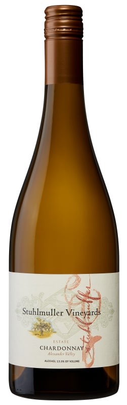 Stuhlmuller Vineyards Alexander Valley Estate Chardonnay 2022 Front Bottle Shot