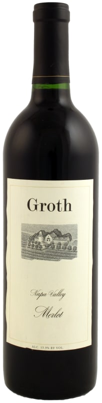 Groth Merlot 1991 Front Bottle Shot