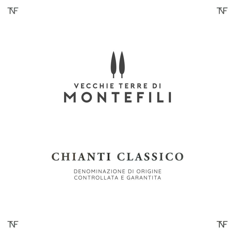 Vecchie Terre di Montefili Chianti Classico 2017 Front Label