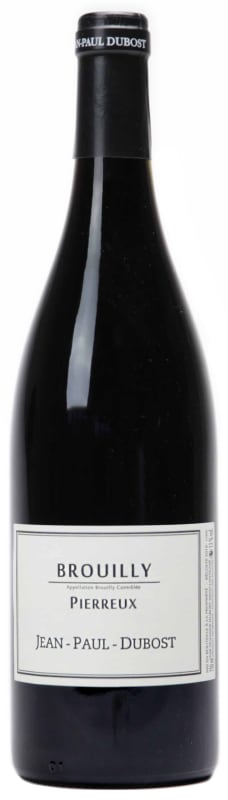Domaine Dubost Brouilly Pierreux 2021 Front Bottle Shot