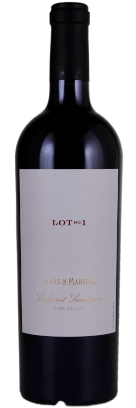 Louis Martini Lot 1 Cabernet Sauvignon 2016 Front Bottle Shot