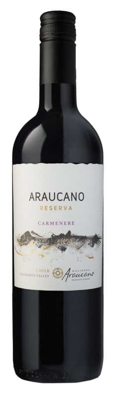 Hacienda Araucano Reserva Carmenere 2017 Front Bottle Shot