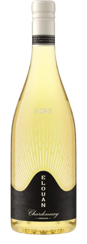 Elouan Chardonnay 2023 Front Bottle Shot