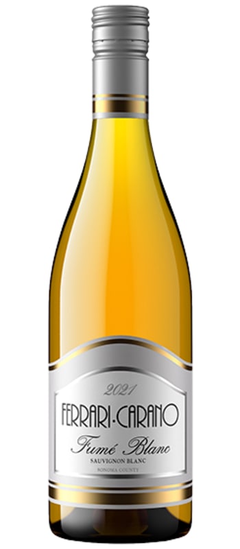 Ferrari-Carano Fume Blanc 2021 Front Bottle Shot