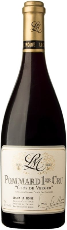Lucien Le Moine Pommard Clos de Verger Premier Cru 2012 Front Bottle Shot