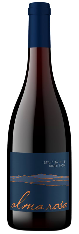 Alma Rosa Sta. Rita Hills Pinot Noir 2020 Front Bottle Shot