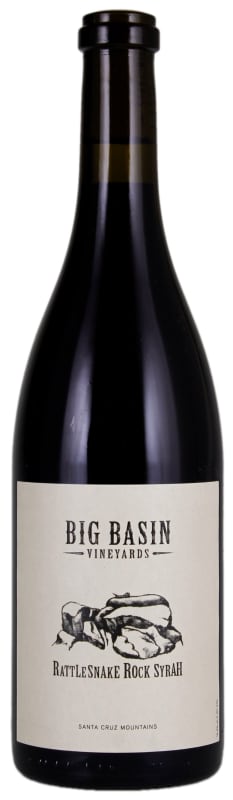 Big Basin Rattlesnake Rock Syrah 2012 Front Bottle Shot