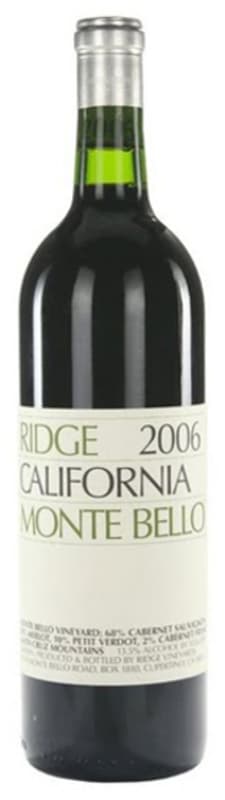 Ridge 2006 Monte Bello リッジ モンテベッロ Ridge Monte Bello 2006 | Wine.com
