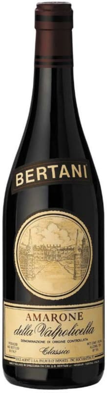 Bertani Amarone Classico 2008 Front Bottle Shot