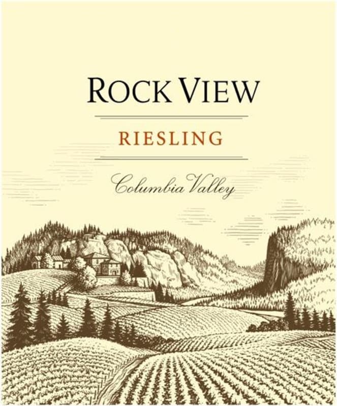 Rock View Riesling 2016 Front Label