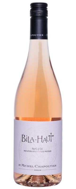 Bila-Haut by Michel Chapoutier Pays d'Oc Rose 2025 Front Bottle Shot